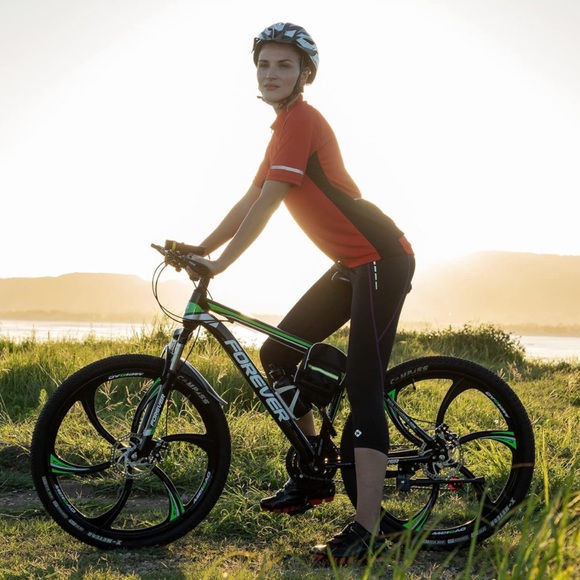 3 Pairs of Women's Naviskin Padded Cycling Tights - Capri Leggings - Size M - Picture 3 of 12